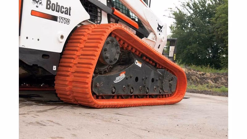 2025 Bobcat 16 Inch Non-Marking Multi-Bar Lug Skid Steer Loader Track (400 x 86 x 50) (7417305) - Image 1