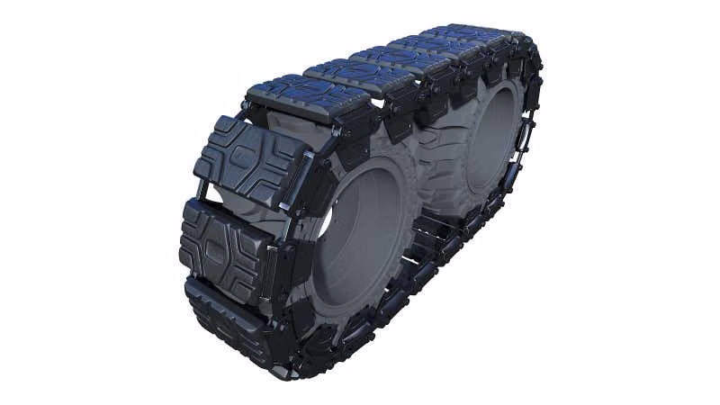 2025 Bobcat Over the Tire Rubber Pad Tracks, 12 Inch (7281280) - Image 1