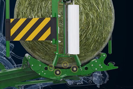 2026 John Deere C462R Variable Chamber Wrapping Baler - Image 19